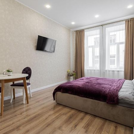 Appartamento Luxury Flat In Downtown 2 Leopoli Esterno foto